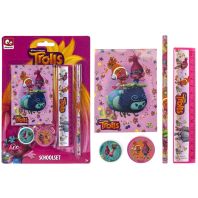 Set rechizite Trolls, 5 piese