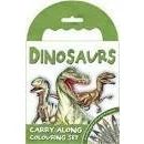 Set de colorat portabil Dinosaur