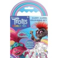 Set De Colorat Trolls 2 cu 64 Planse De Colorat