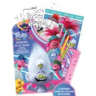 Set De Colorat Trolls 2 Bumper Play Plack