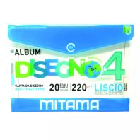 Set de desenat Mitama foi + mapa, NETED cu cadru, 20 planse 24x33cm 220gr