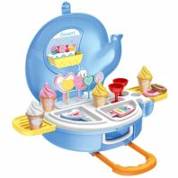 Set Troley Cofetarie 27 Piese Luna