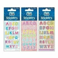 Stickere cu litere argintii