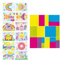 Stickere pe numere si forme Universul magic 12 planse