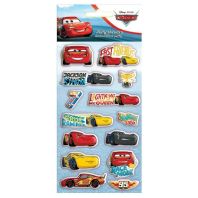 Stickere Puffy 10 X 22 cm Cars