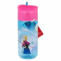 Sticla de apa Tritan 430 ml Frozen Iridescent Aqua