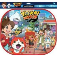 Window Parasolar copii 2Pcs Set Yo Kai With Coloring Poster