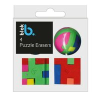 Radiere Blok  in forma de puzzle