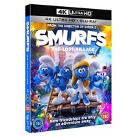 Strumpfii (Strumfii): Satul pierdut / Smurfs: The Lost Village - BD 2 discuri (4K Ultra HD + Blu-ray)
