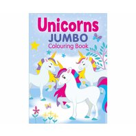 Unicorns carte de colorat jumbo
