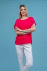Bluza casual cu taieturi laterale watermelon B4313 thumbnail picture - 