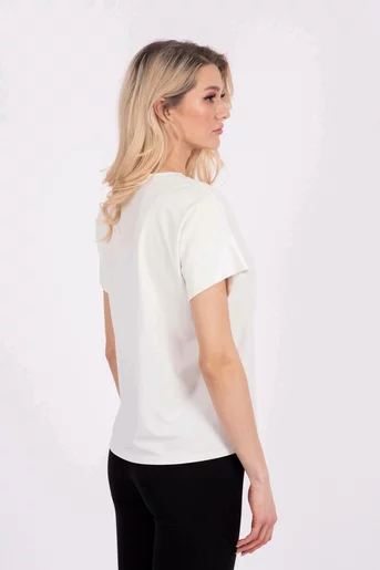Bluza casual  in anchior ivory B4211