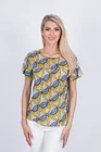 Bluza lejera din vascoza imprimeu multicolor B4218 thumbnail picture - 
