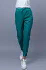 Pantaloni casual cu elastic si snur verde  inchis  P2305 thumbnail picture - 