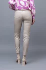 Pantaloni piele ecologica cu buzunare aplicate bej  P2310 thumbnail picture - 