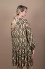 Rochie casual din vascoza  verde M8446 thumbnail picture - 