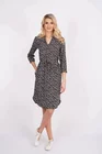 Rochie casual tip tunica gri R8216 thumbnail picture - 