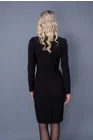 Rochie conica in anchior neagra R8369 thumbnail picture - 