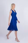 Rochie eleganta din dantela albastra R8250 thumbnail picture - 