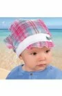Bandana din bumbac pentru fetite 6-24 luni - AJS 28-158 roz, mov, rosu