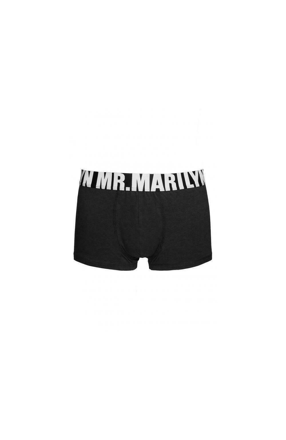 Boxeri barbati – Marilyn Letters – gri, negru carouri imagine noua 2022