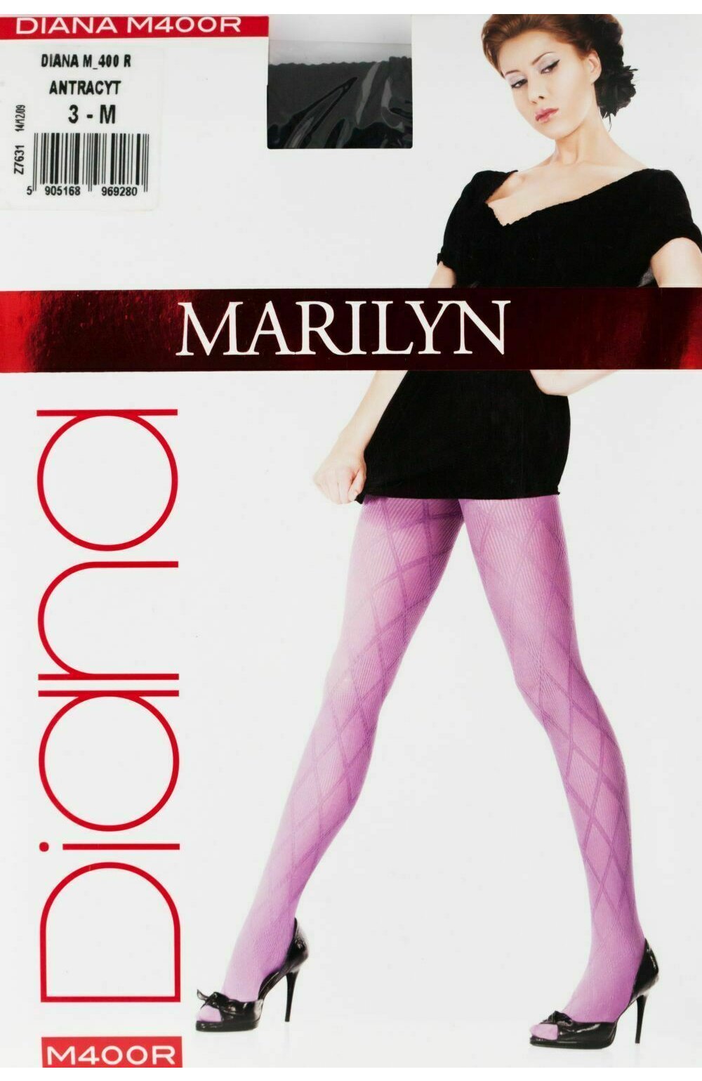 Dresuri cu model – Marilyn Diana 400, 40 DEN carouri imagine noua 2022