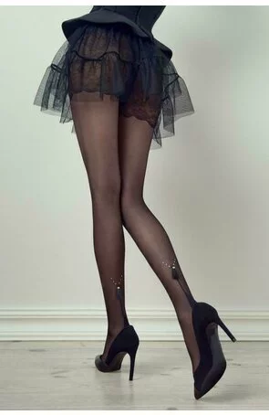 Ciorapi cu cristale, colectia exclusivista Patrizia GUCCI for Marilyn G30