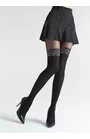 Ciorapi cu model - Marilyn Zazu Dots W02, 60 DEN - negru
