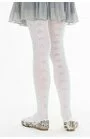 Ciorapi cu model pentru fetite - Marilyn Lily C83, 60 DEN - violet, roz