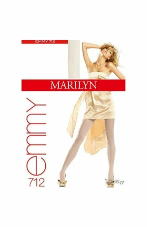Ciorapi subtiri cu model - Marilyn Emmy 712, 20 DEN - negru