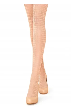 Ciorapi cu model - Marilyn Natti B19, 20 DEN - nude