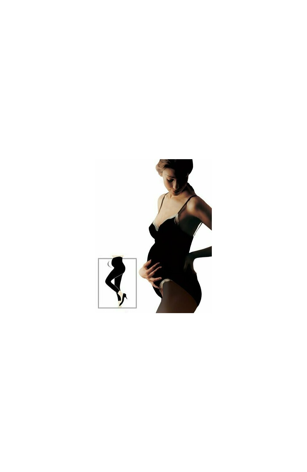 Colanti pentru gravide – Marilyn Mama 100 DEN, negru 100 imagine noua 2022