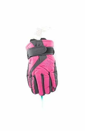 Manusi de ski pentru fete RN26 roz inchis, roz deschis