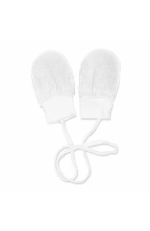 Manusi polar fara degete pentru bebelusi - YO Club - RP001 alb, roz, albastru