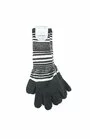 Manusi lungi din acrilic, cu dungi R98D