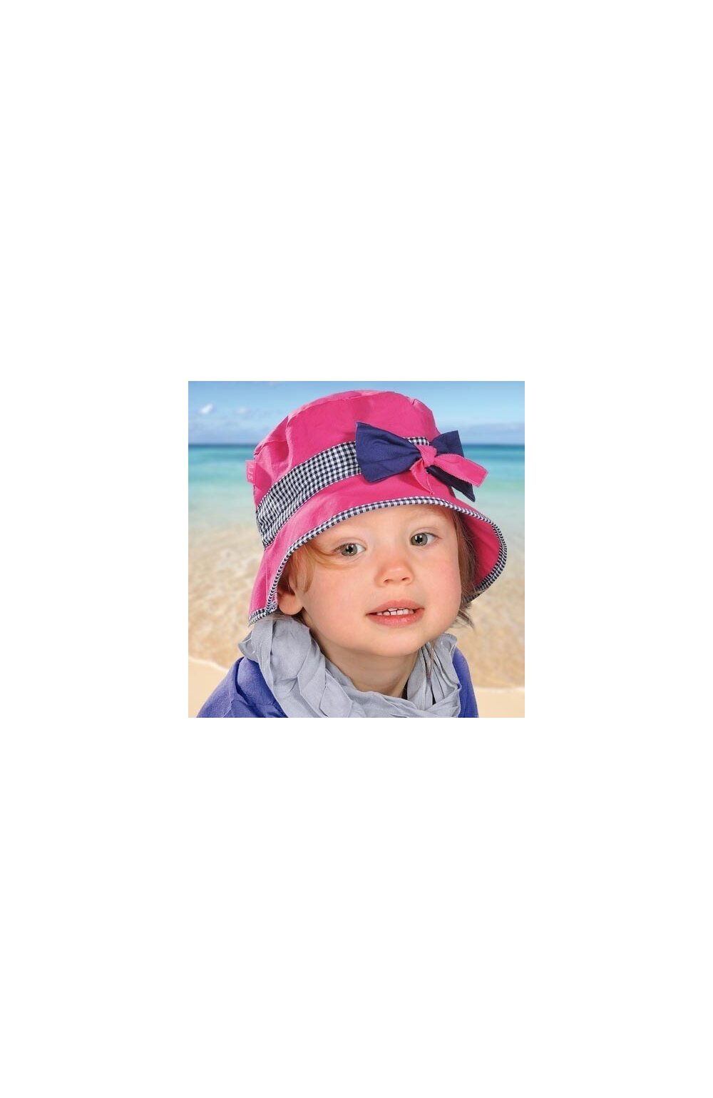 Palarie de vara 100% bumbac pentru fete 2-12 ani – AJS 28-161 fucsia, bleumarin, alb, rosu. imagine noua 2022