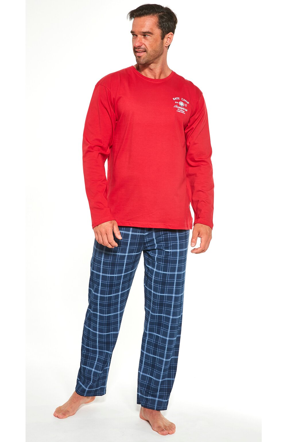 Pijama barbati, 100% bumbac, cornette m124-183, marimi s-2xl