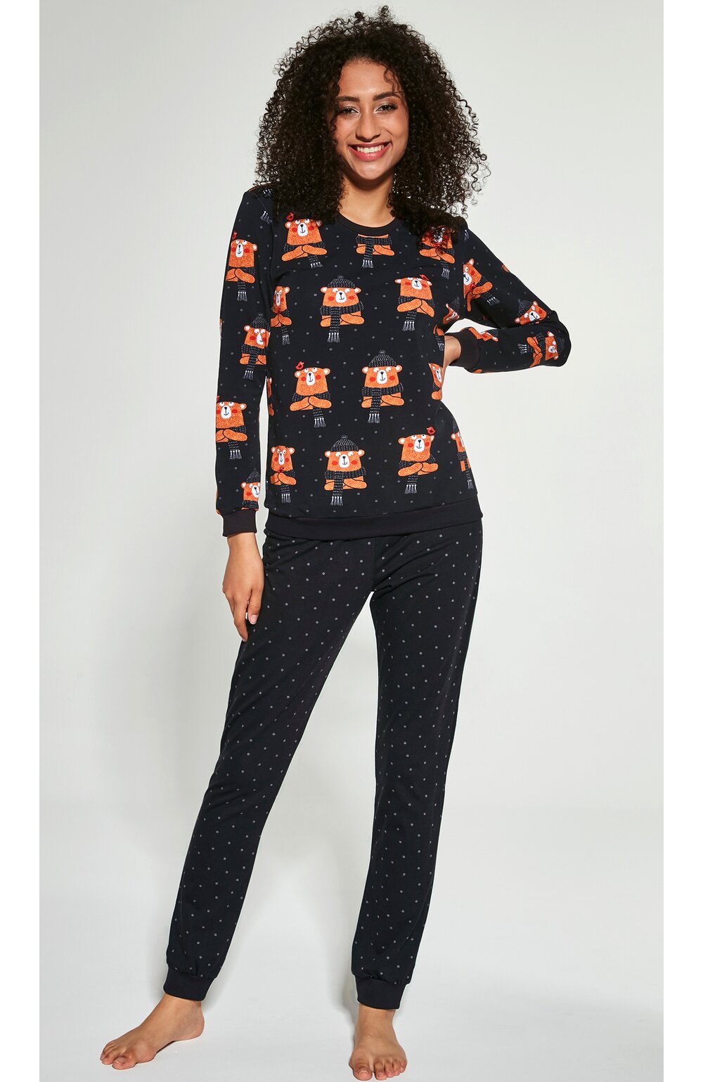 Pijama dama, colectia mama-fiica, cornette w455-278 bear
