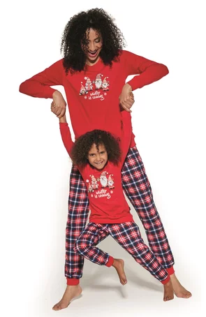 Pijama fete 1-8 ani, colectia familie, Cornette G594-147 Gnomes