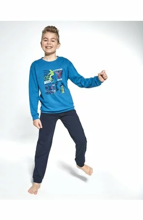 Pijama baieti 9-14 ani, 100% bumbac, Cornette B267-111