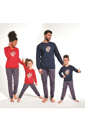 Pijama baieti 1-8 ani, colectia FAMILIE, Cornette B593-113 Merry Christmas