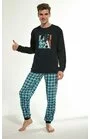 Pijama adolescenti, marimi 164-188 cm, 100% bumbac, Cornette B967-036