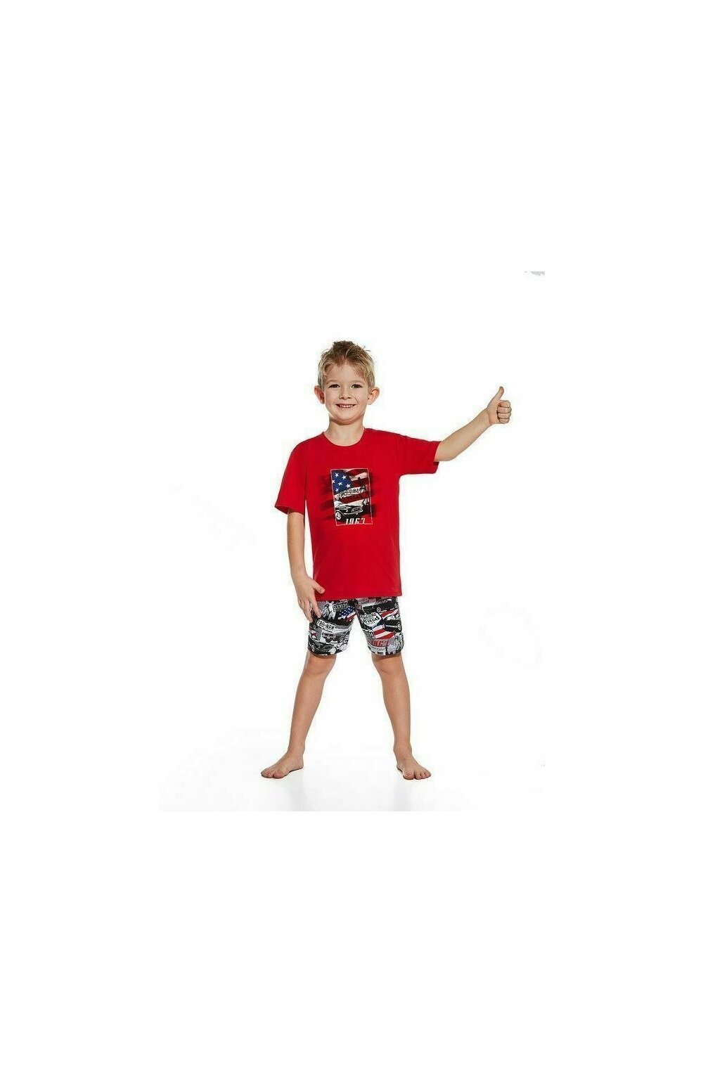 Pijama baieti 1-8 ani, colectia tata-fiu, Cornette B789-053 1-8 imagine noua 2022