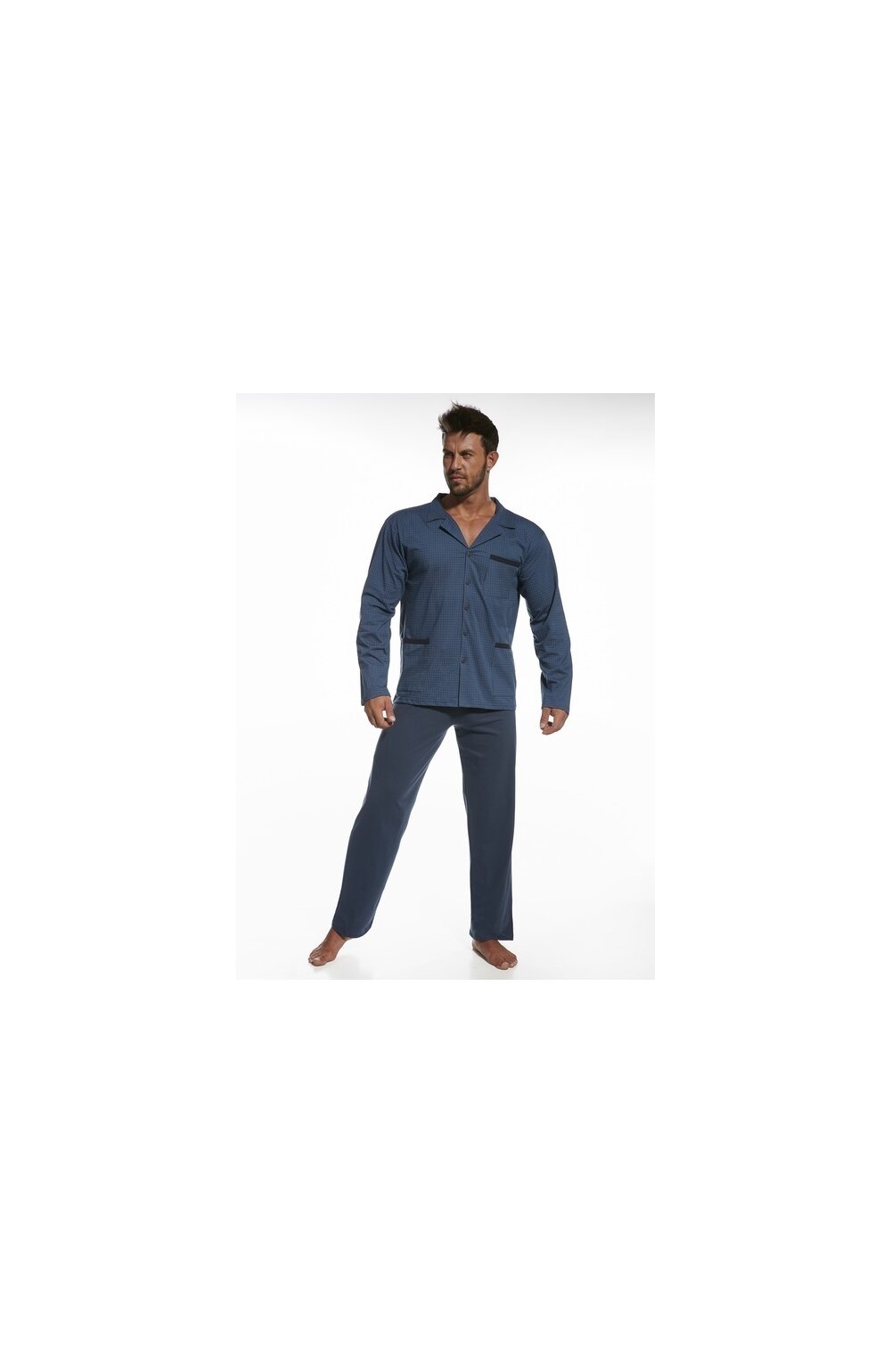 Pijama barbati, 100% bumbac, Cornette M114-039 imagine noua 2022