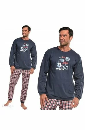 Pijama barbati, 100% bumbac, Cornette M115-133