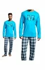 Pijama barbati, 100% bumbac, Cornette M124-107