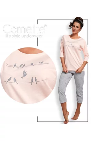 Pijama dama, 100% bumbac, Cornette W157-166