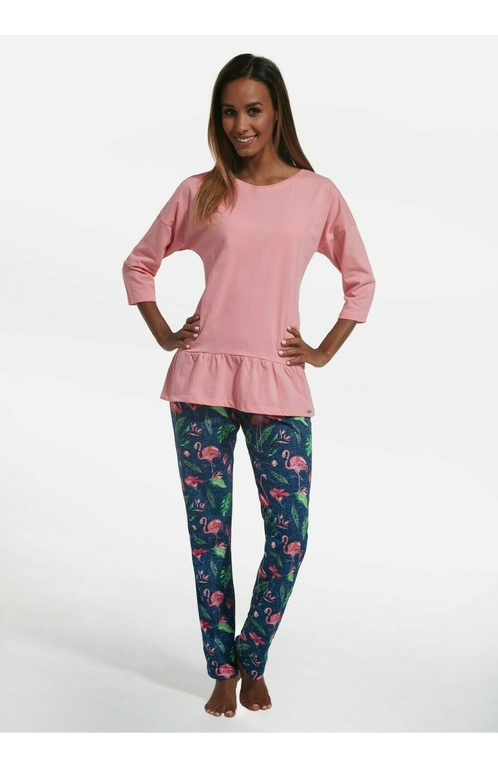 Pijama dama, 100% bumbac, Cornette W183-200 imagine noua 2022