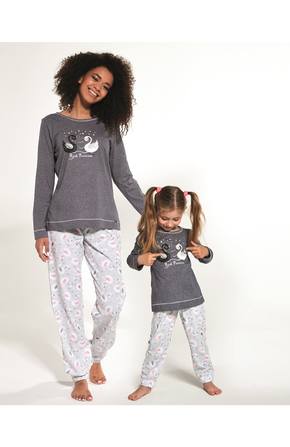 Pijama dama, colectia mama-fiica, Cornette W381-257 Real Princess