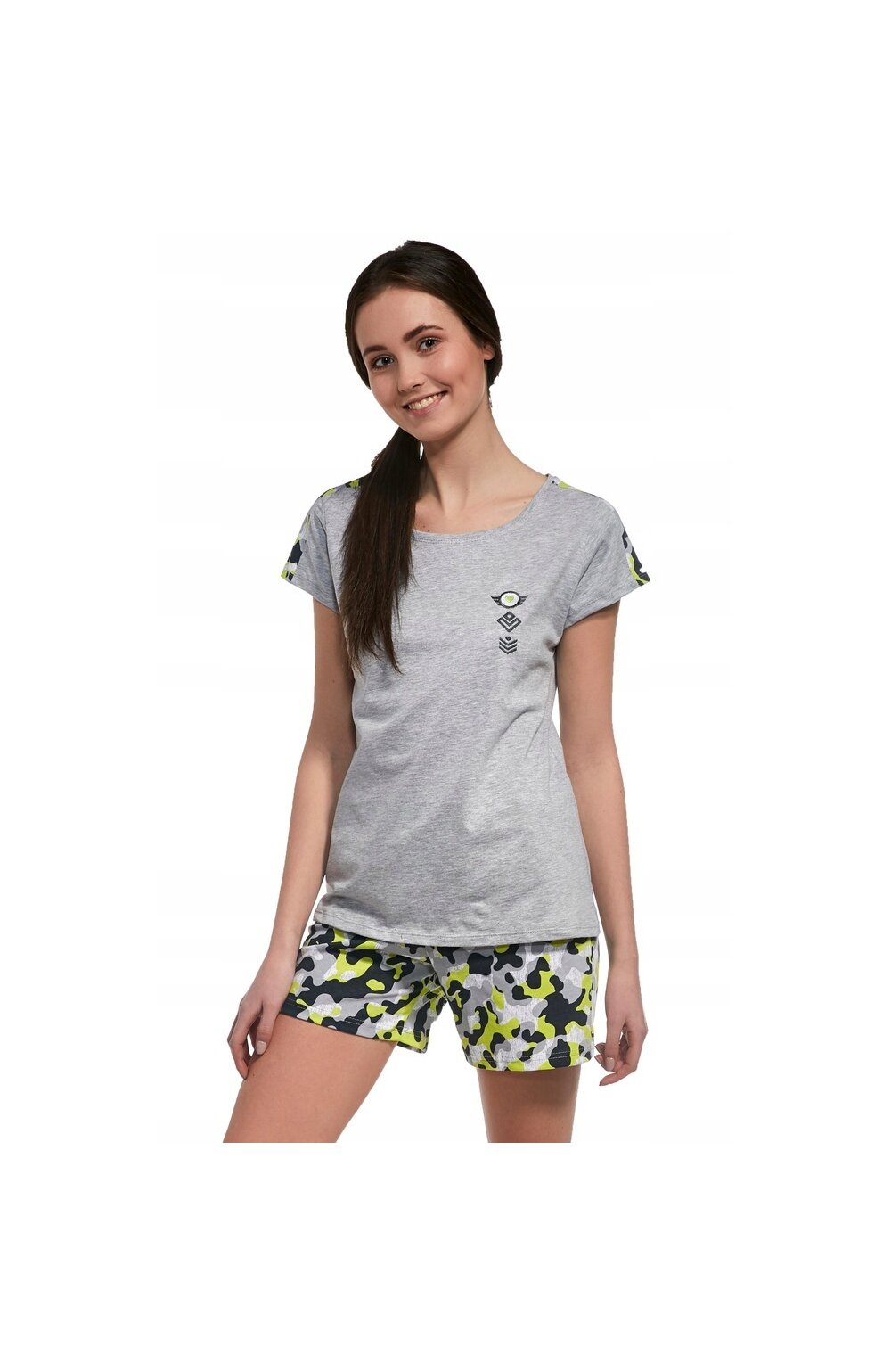 Pijama adolescente, marimi 158-176 cm, bumbac, Cornette G277-31